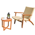 Wood Garden Chair Rattan Outdoor Patio Chairs